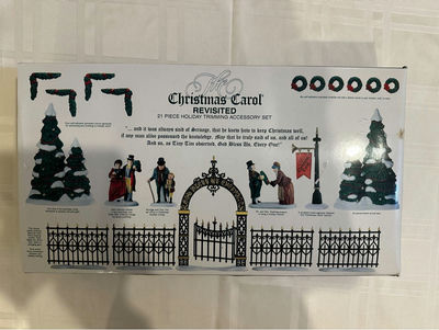 Heritage Village Holiday Trimming Accessory Set The Christmas Carol Revisited - Image 1 of 6