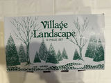Village Landscape 14-Piece Snowy Trees - thumbnail 2 of 6