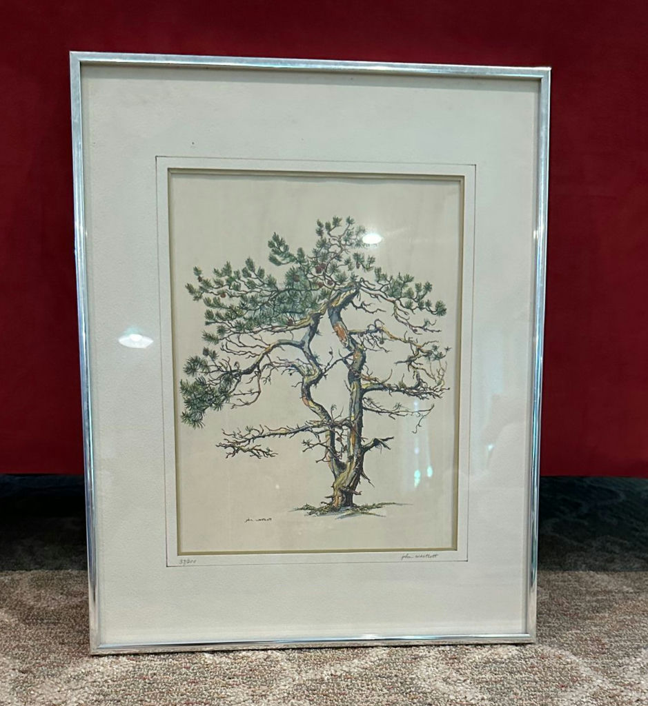 Two Framed John Westcott Tree Prints - image 2 of 9