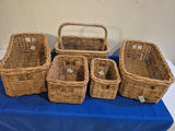 Set of Wicker Storage Baskets - thumbnail 1 of 5