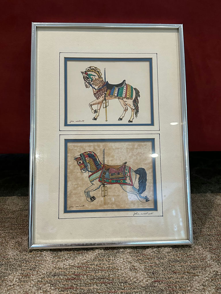 John Westcott Carousel Horse Prints - image 1 of 3