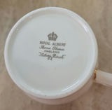 Royal Albert Silver Birch Bone China 4 Mugs, 4 Dishes; Plus 4 Old-Fashioned, 4 Highball Drinks Glasses - thumbnail 3 of 6