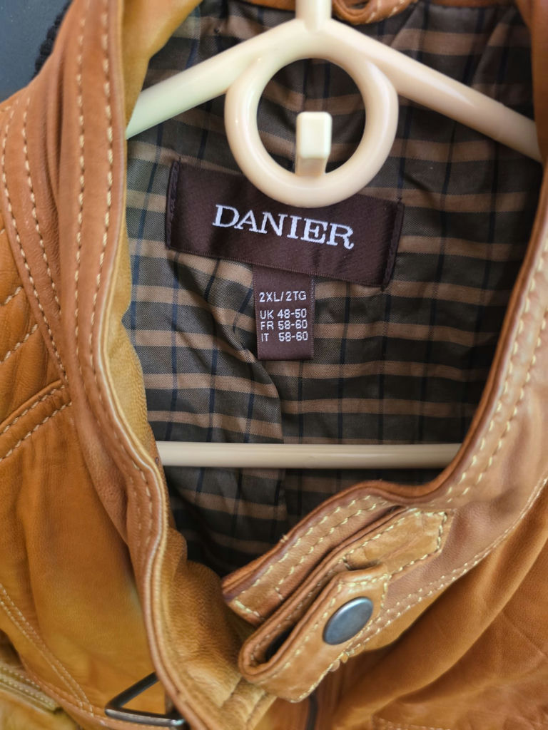 Danier and Joseph Abboud Leather Jackets with Gray Overcoat - image 11 of 13