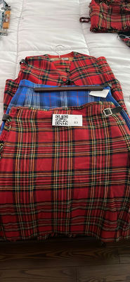 Size 16, 18 & 20 Assorted plaid pleated skirts with belts - Image 1 of 11