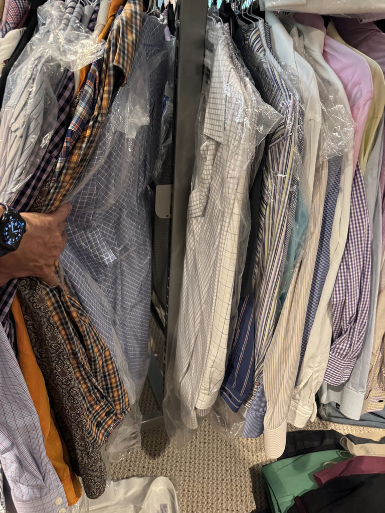 Two Large Moving Clothing Rack - image 3 of 4