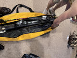 Pair of skis with bindings and yellow ski bag Brand new skis - thumbnail 3 of 3
