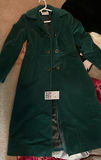 Lorendale by Bravini Long Green Coat - thumbnail 1 of 3