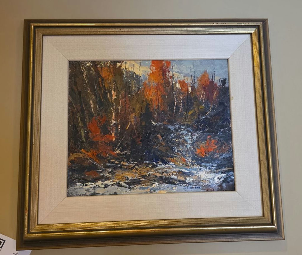 W. F. Griffiths Framed Landscape Painting - image 1 of 3