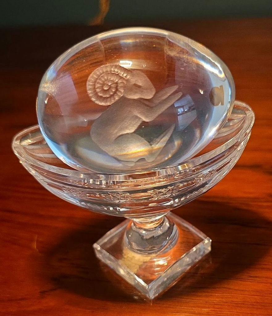 Art Glass Perfume Bottle, Assorted Glass and Ceramic Decorative Items - image 28 of 31