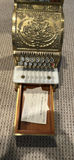 Ornate brass 'Amount Purchased' cash/receipt counter - thumbnail 4 of 9