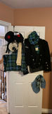 43w x 43h Scottish plaid kilt outfit with sporran, jacket, and accessories - thumbnail 3 of 7