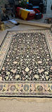Large ornate floral oriental area rug - thumbnail 3 of 3