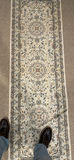 Floral patterned runner rug 26 X 96 inches - thumbnail 2 of 3
