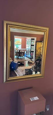 Ornate framed wall mirror - Image 1 of 2