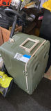 Olive-green hard-shell transport case - thumbnail 1 of 2