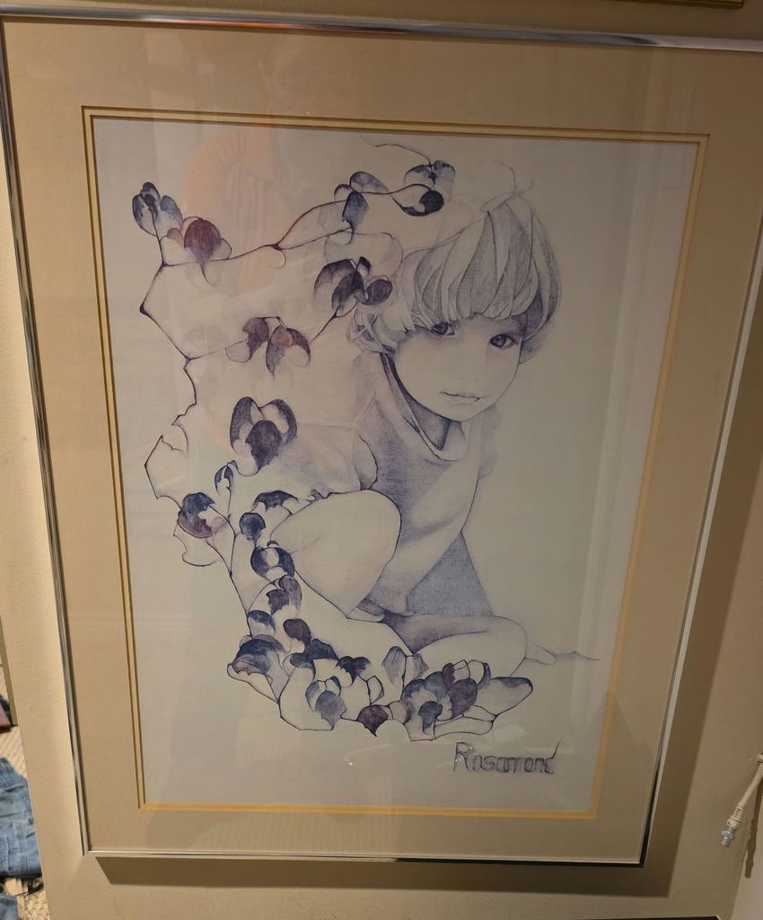 Collection of Framed Landscape and Figure Art Prints - image 4 of 8