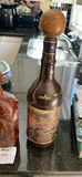 Decorative decanter set with embossed leatherette bottles - thumbnail 4 of 4
