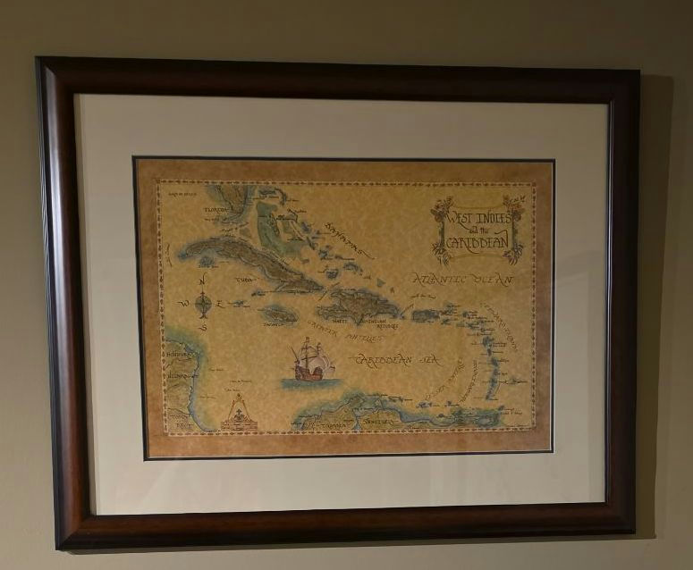 Collection of Framed Prints and Maps - image 3 of 7