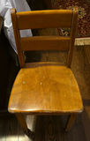 3-Legged Wooden Stool and Child-Size Wooden Chair - thumbnail 2 of 4