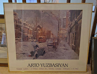 Arto Yuzbasiyan Framed Exhibition Poster - Image 1 of 2
