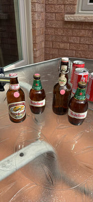 Beer bottles and Coca-Cola cans and bottles - Image 1 of 3