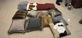 Assorted decorative throw pillows - thumbnail 3 of 4