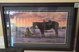 Two Framed Western-Themed Art Prints - thumbnail 3 of 3