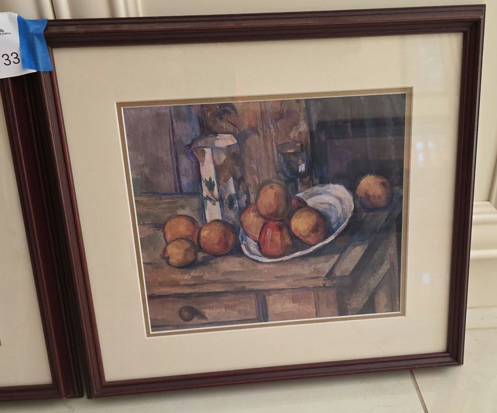 Pair of Framed Still Life Prints - image 3 of 3