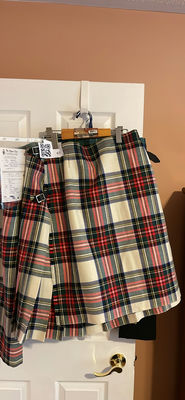 Plaid tartan pleated skirts - Image 1 of 2