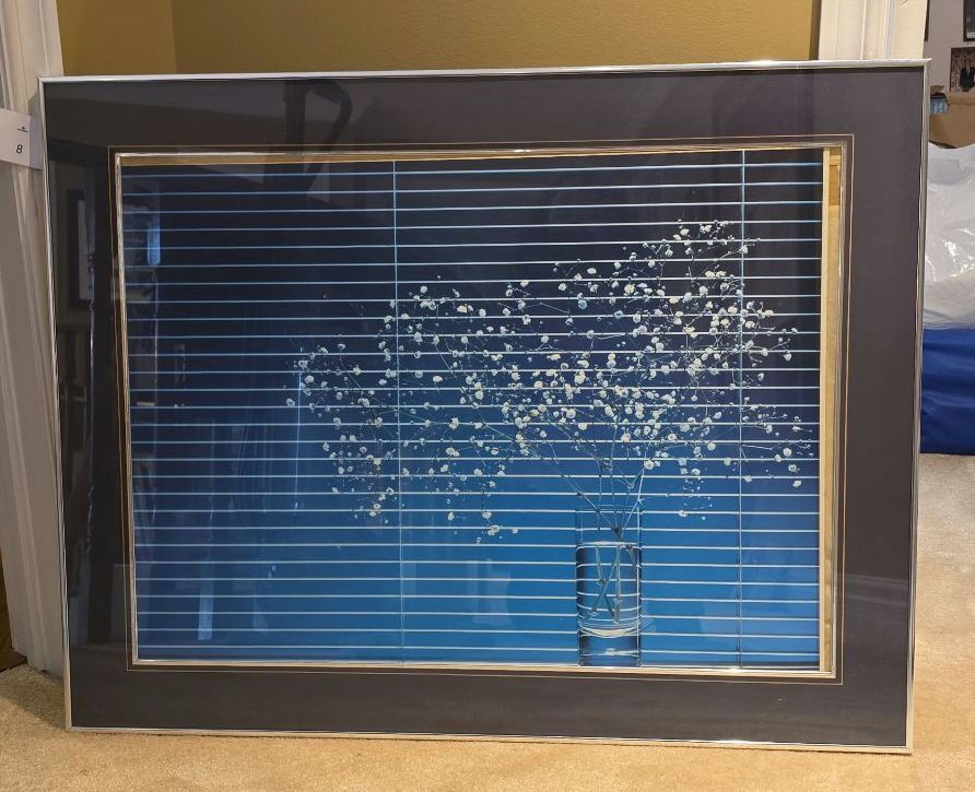 Framed Floral Wall Art - image 1 of 1