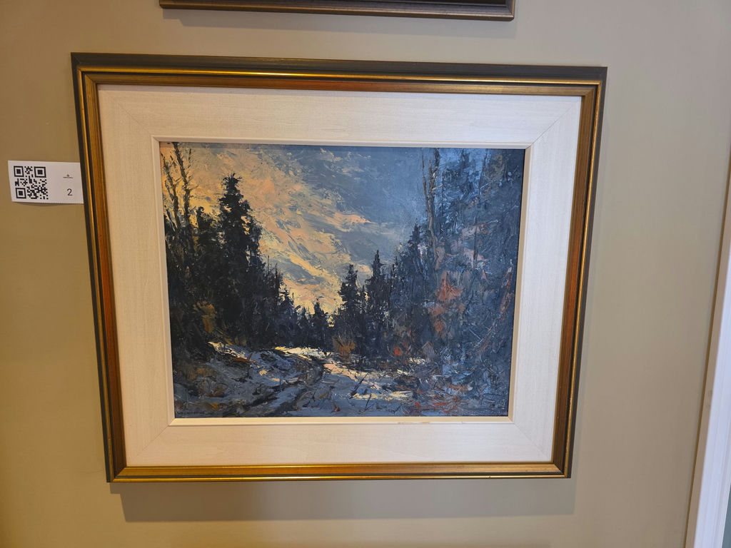 W. F. Griffiths Framed Landscape Painting - image 1 of 2