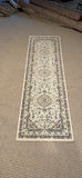 Floral patterned runner rug 26 X 96 inches - thumbnail 1 of 3