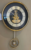 Seiko Quartz Wall Clock with Pendulum - thumbnail 1 of 3