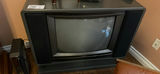 Toshiba CRT TV with stacked AV equipment - thumbnail 1 of 7