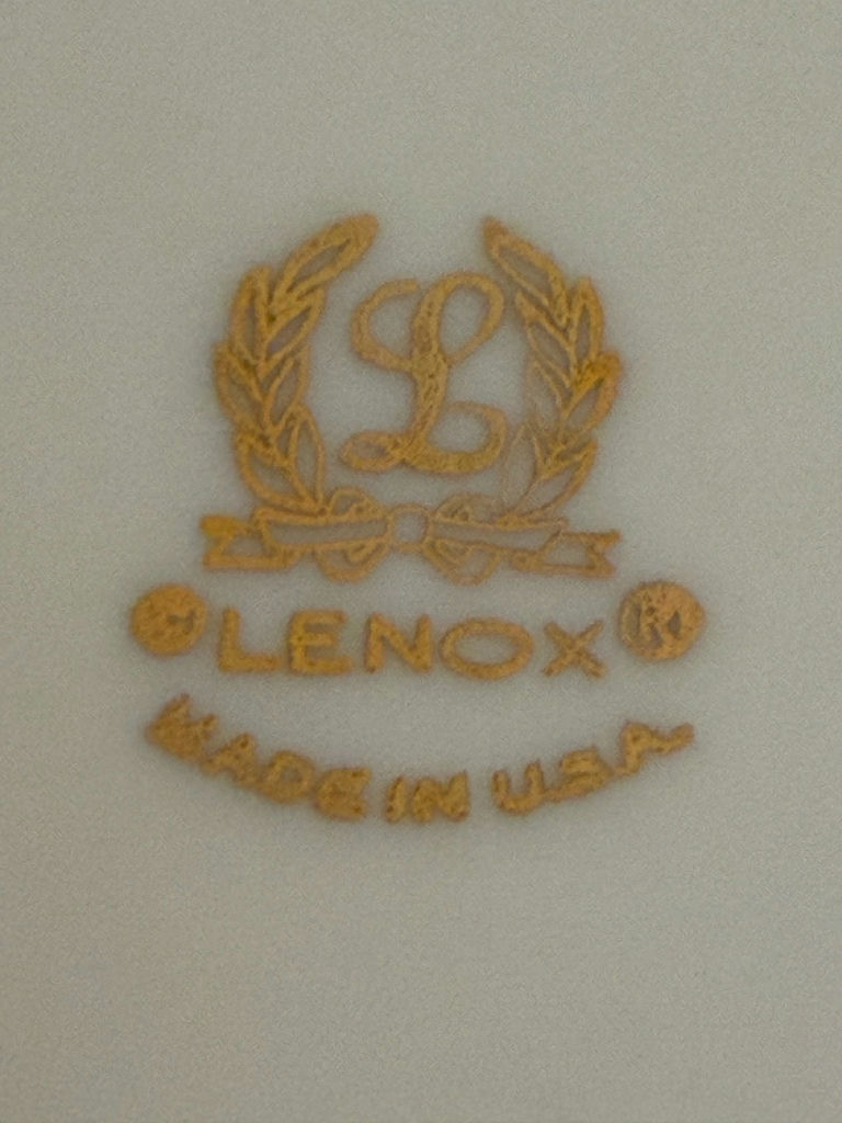 Belleek Vase and Lenox Oval Dish - image 6 of 8