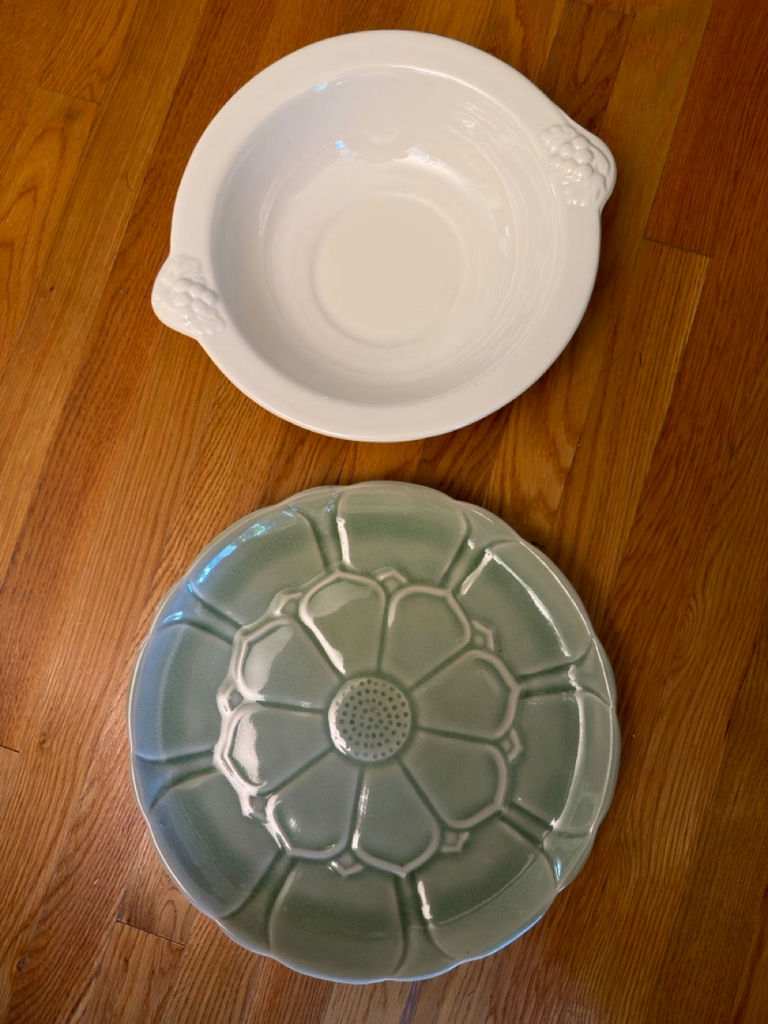 Serving Bowl & Platter - image 1 of 5
