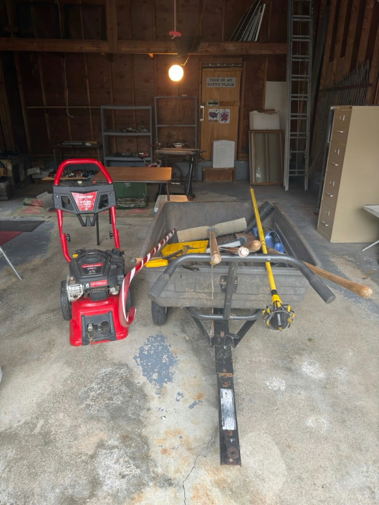 Yard Cart, Power Washer, Miscellaneous Items - image 1 of 4