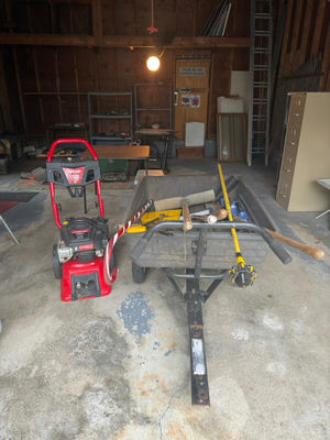 Yard Cart, Power Washer, Miscellaneous Items - Image 1 of 4