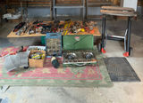Garage Tool Lot with Camping Stove - thumbnail 1 of 9