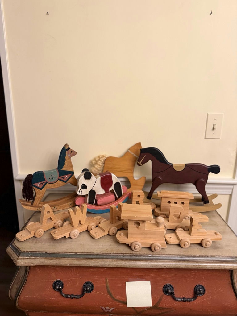 Wooden Toy Lot - image 1 of 5
