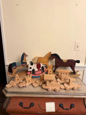 Wooden Toy Lot - Image 1 of 5