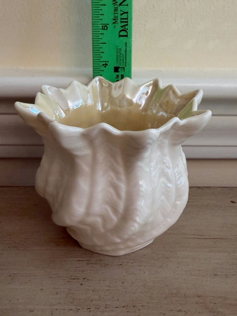 Belleek Vase and Lenox Oval Dish - image 4 of 8