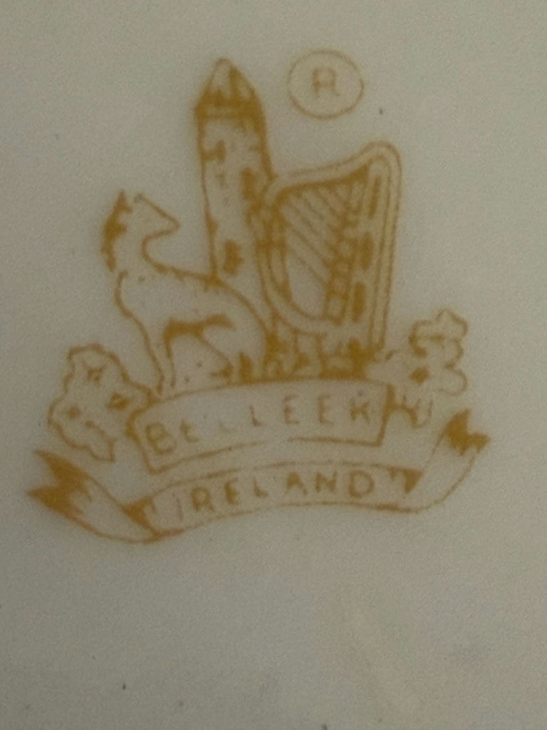 Belleek Vase and Lenox Oval Dish - image 3 of 8