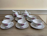Demitasse Set - Cups, Saucers, Creamer, Sugar - thumbnail 1 of 4