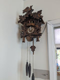 Vintage 1950s German Black Forest Cuckoo Clock β 8-Day Hand-Carved, Fully Working - thumbnail 3 of 5