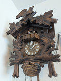 Vintage 1950s German Black Forest Cuckoo Clock β 8-Day Hand-Carved, Fully Working - thumbnail 2 of 5