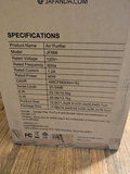 Jafända JF-888 Air Purifier – Like New / Factory Sealed Before Testing – Fully Working - thumbnail 2 of 14
