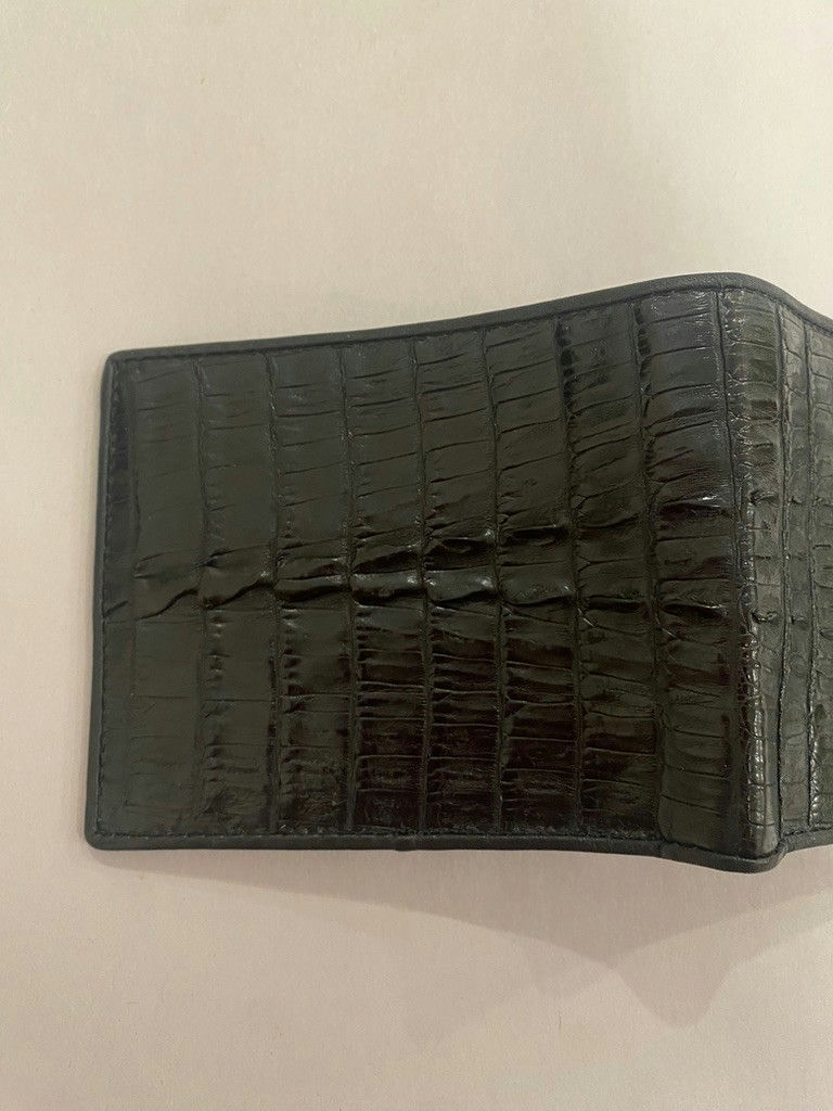 Leather Alligator Wallet - image 4 of 6