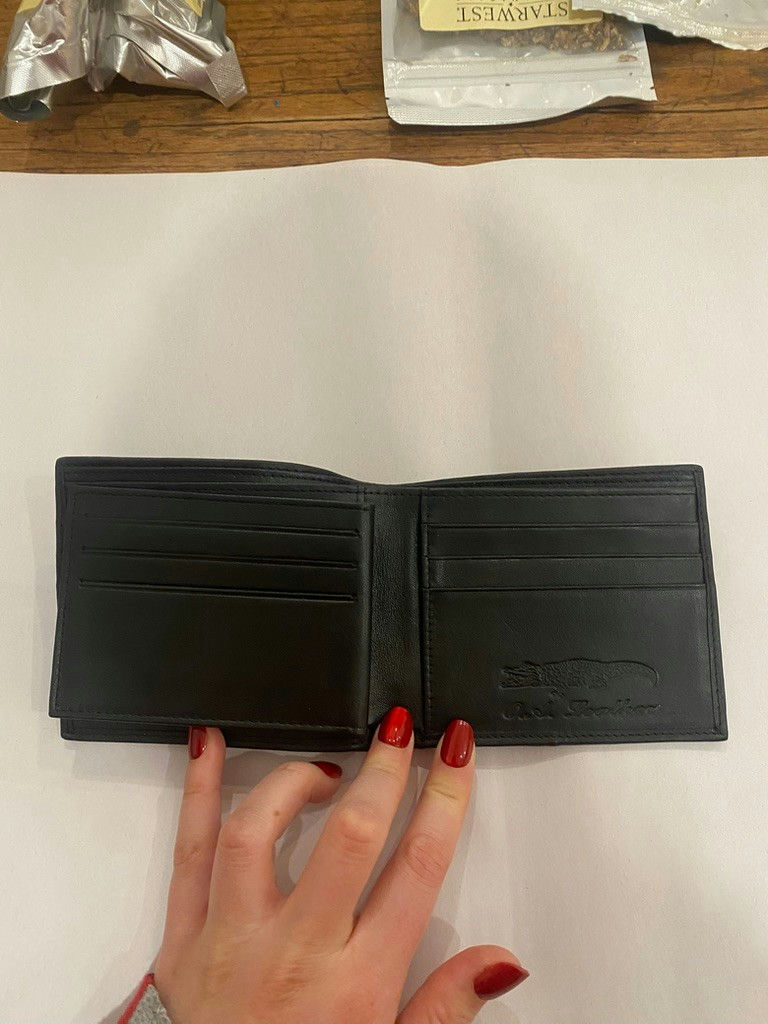 Leather Alligator Wallet - image 3 of 6