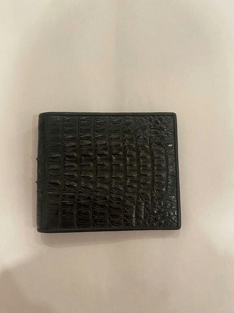 Leather Alligator Wallet - image 1 of 6